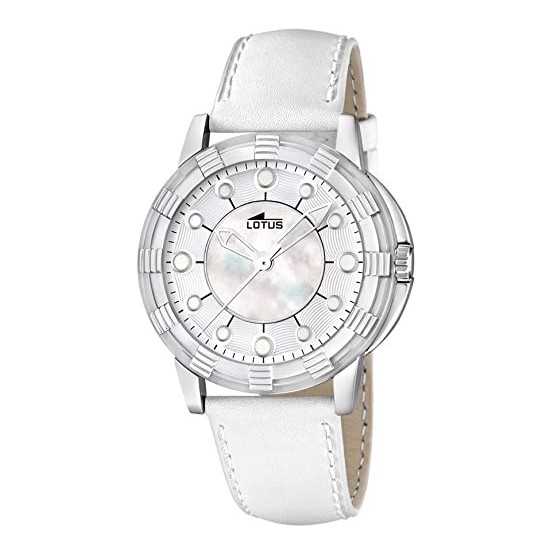 Lotus Glee Correa Piel Blanco