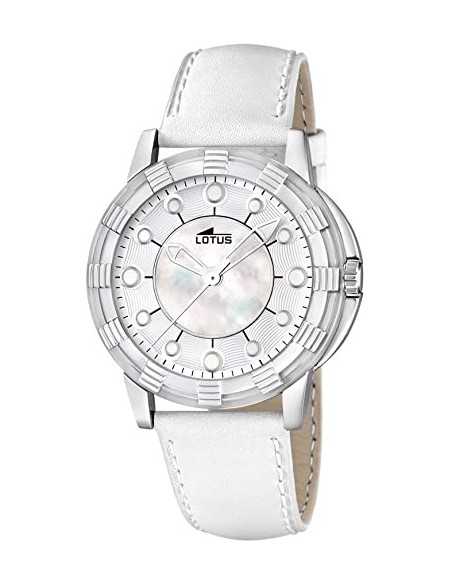 Lotus Glee Correa Piel Blanco