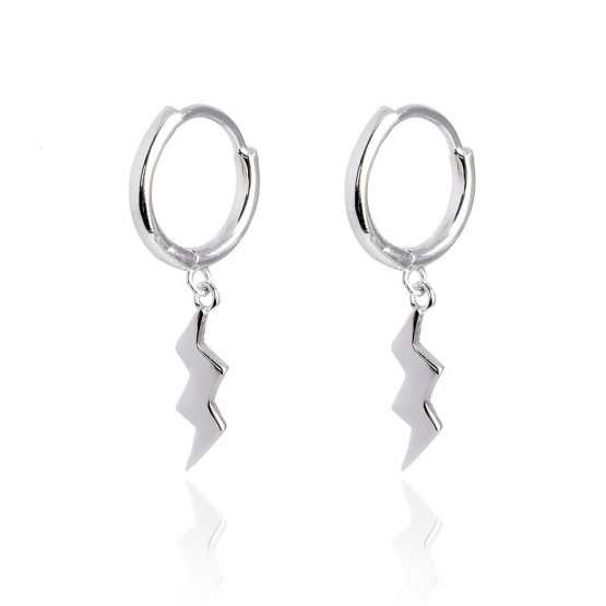 Amagoa Pendientes Aros Rayo