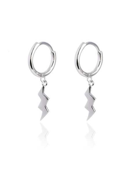 Amagoa Pendientes Aros Rayo