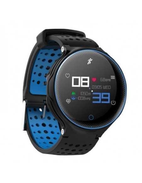 Eurofest Smartwatch Caucho Azul/Negro