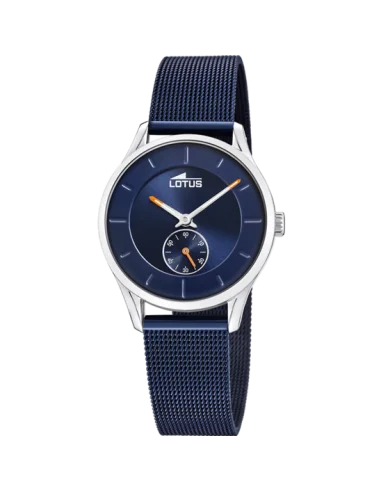 Lotus Minimalist Milanesa Acero Esf. Azul