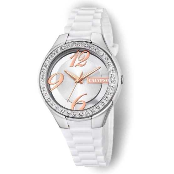 Calypso Cuarzo Caucho Blanco