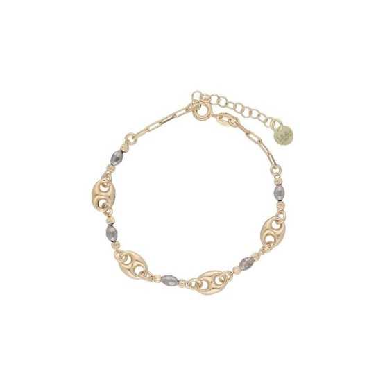 Liska Pulsera Eslabones Dorada