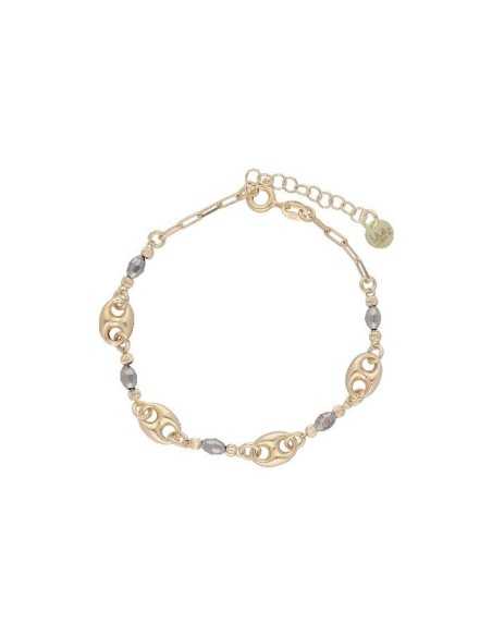 Liska Pulsera Eslabones Dorada