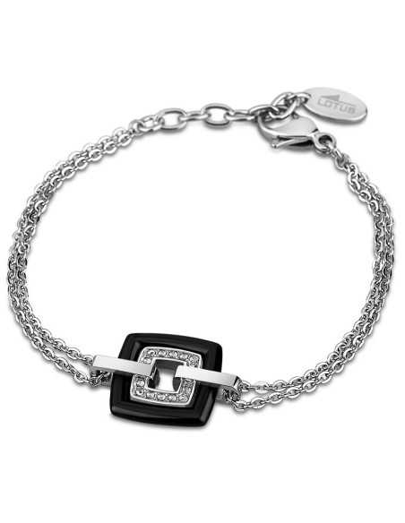 Lotus Style LS1705-2 Woman Cuadrada Doble Negra
