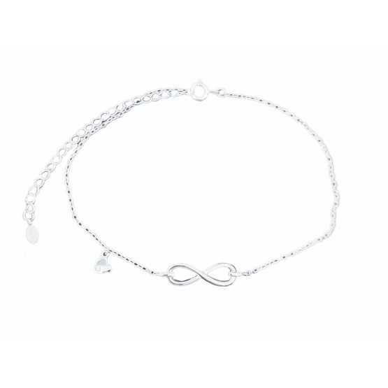 Tobillera Infinito Corazón