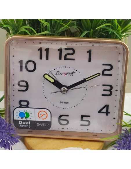 Eurofest Despertador Analógico Champagne