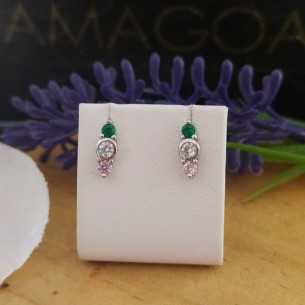 Amagoa Pendientes Cristales