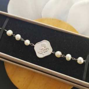 Lotus Silver Pulsera Comunión