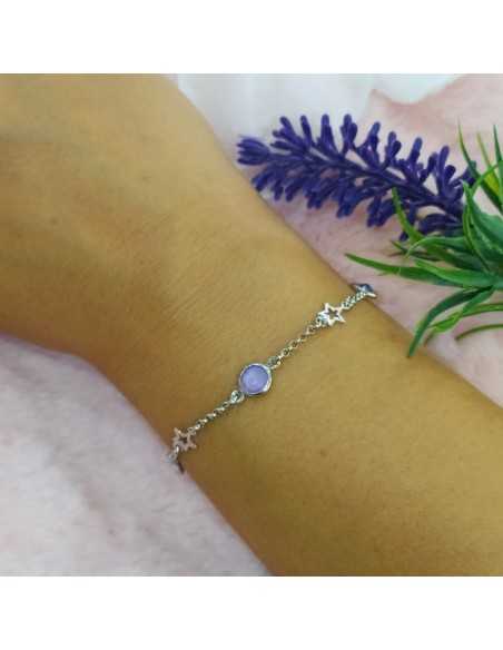 Liska Pulsera Estrellas Cristales Multicolor