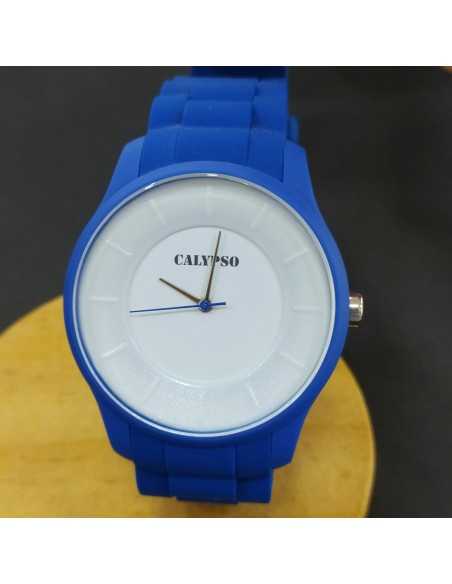Calypso Cuarzo Caucho Azul