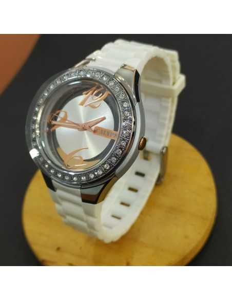 Calypso Cuarzo Caucho Blanco