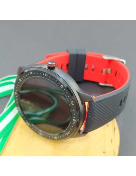 Eurofest Smartwatch Caucho Rojo/Negro