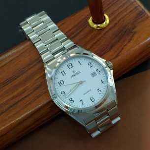 Festina Clásico Acero Esf. Blanco