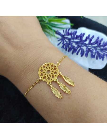 Lotus Silver Pulsera Chapada Atrapasueños