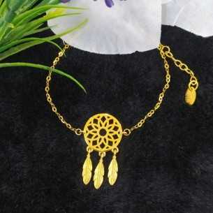 Lotus Silver Pulsera Chapada Atrapasueños