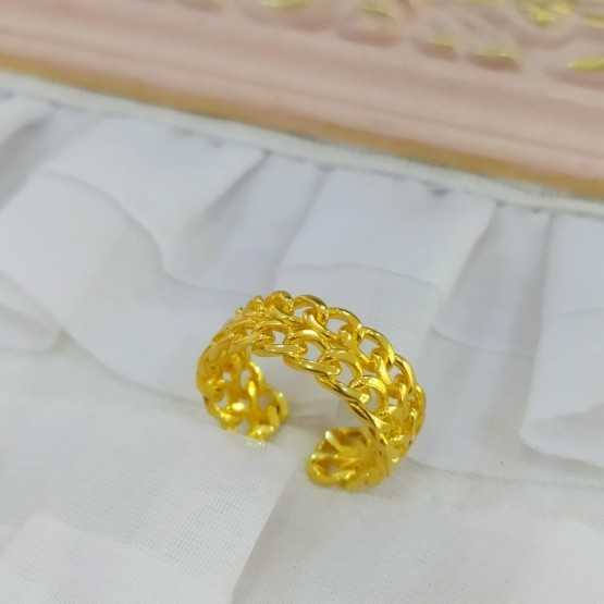 Liska Anillo Cadena Dorado