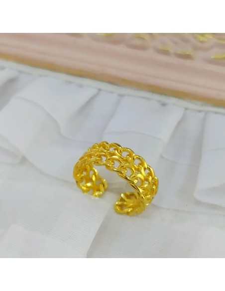 Liska Anillo Cadena Dorado