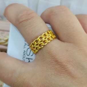 Liska Anillo Cadena Dorado