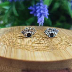 Amagoa Pendientes Ojo Turco