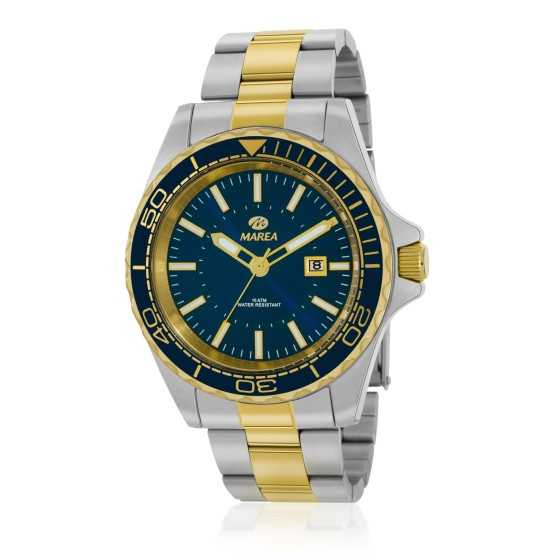 Marea Reloj Caballero Bicolor Esf. Azul