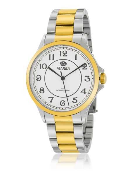 Marea Reloj Caballero Acero Bicolor