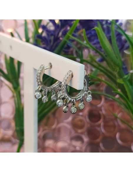 Amagoa Aros Lágrimas Circonitas