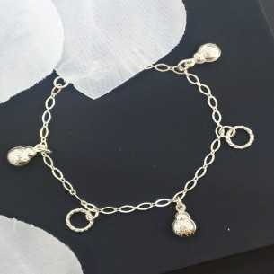 Pulsera Mariquitas Colgantes