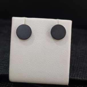 Lotus Style LS2165-4 Men´s Earrings Botón Mate