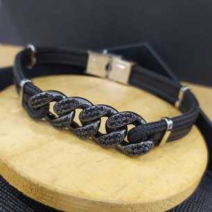 Liska Cadena Eslabones Negros