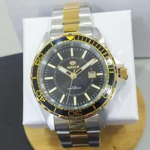 Marea Reloj Caballero Bicolor Esf. Negra