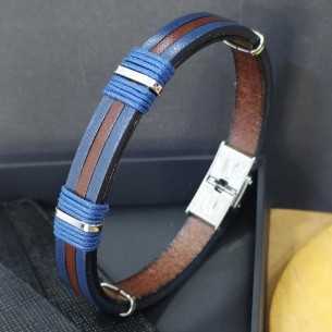 Liska Caucho Azul/Marrón