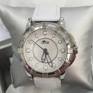 Lotus Glee Correa Piel Blanco