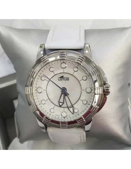 Lotus Glee Correa Piel Blanco