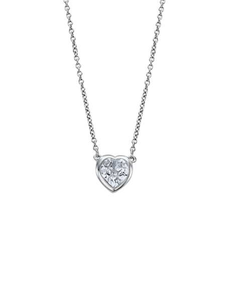 Lotus Silver Charming Lady Corazón