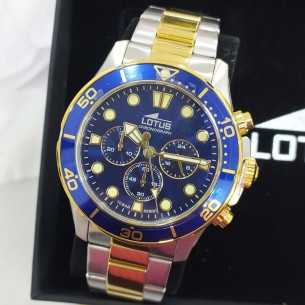 Lotus Excellent Crono Bicolor Azul