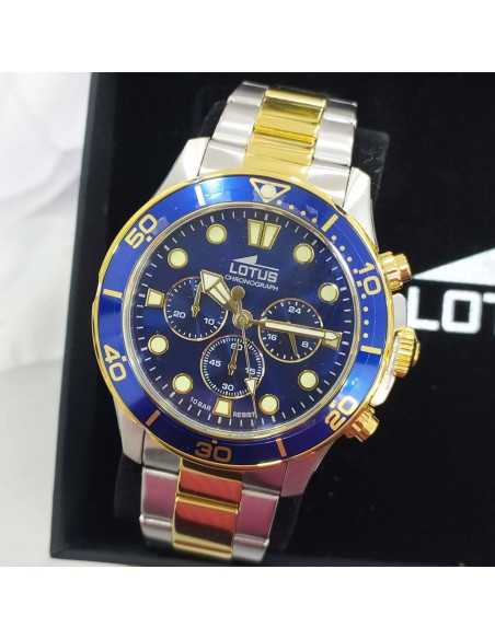 Lotus Excellent Crono Bicolor Azul