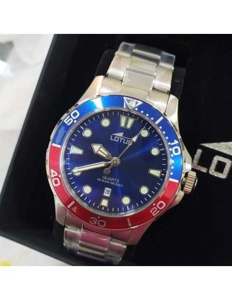 Lotus Excellent Cadena Acero Azul