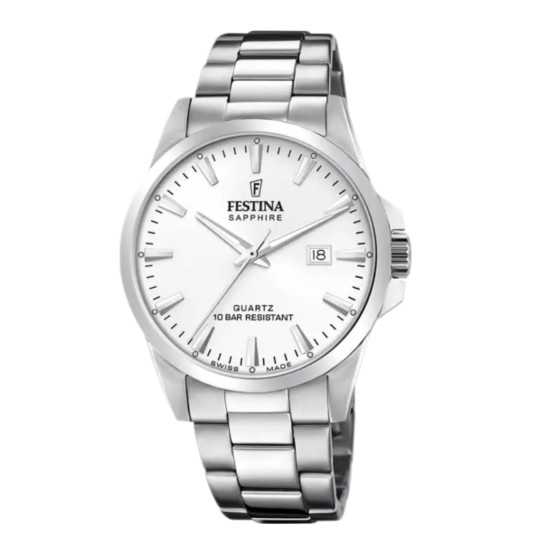 FESTINA SWISS MADE CLASSICS ESF. PLATA
