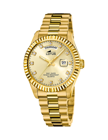 Lotus Freedom Dorado Bisel Estriado