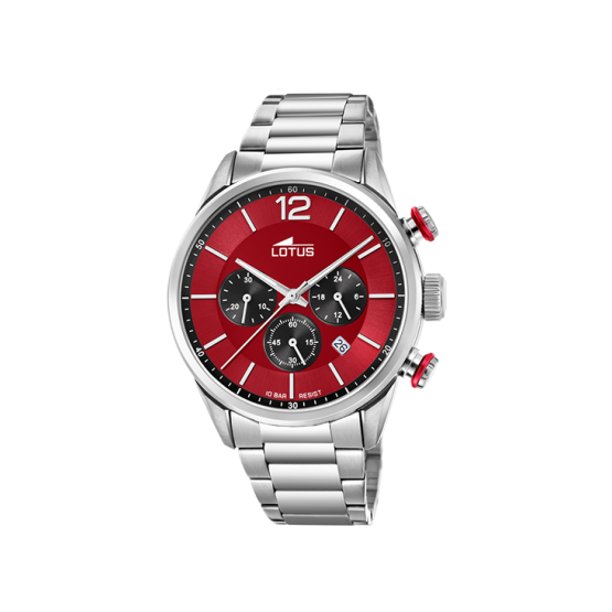 Lotus Crono Negro/Rojo