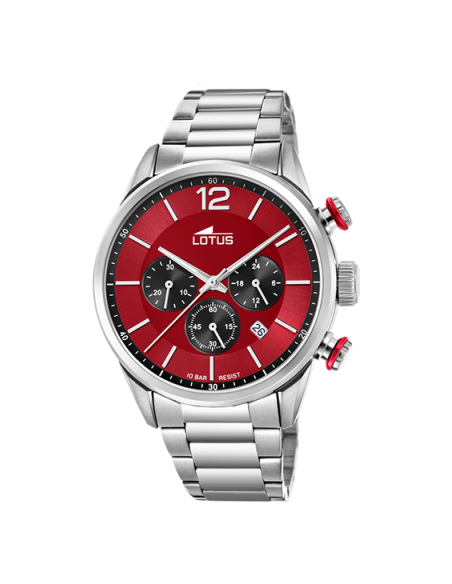 Lotus Crono Negro/Rojo