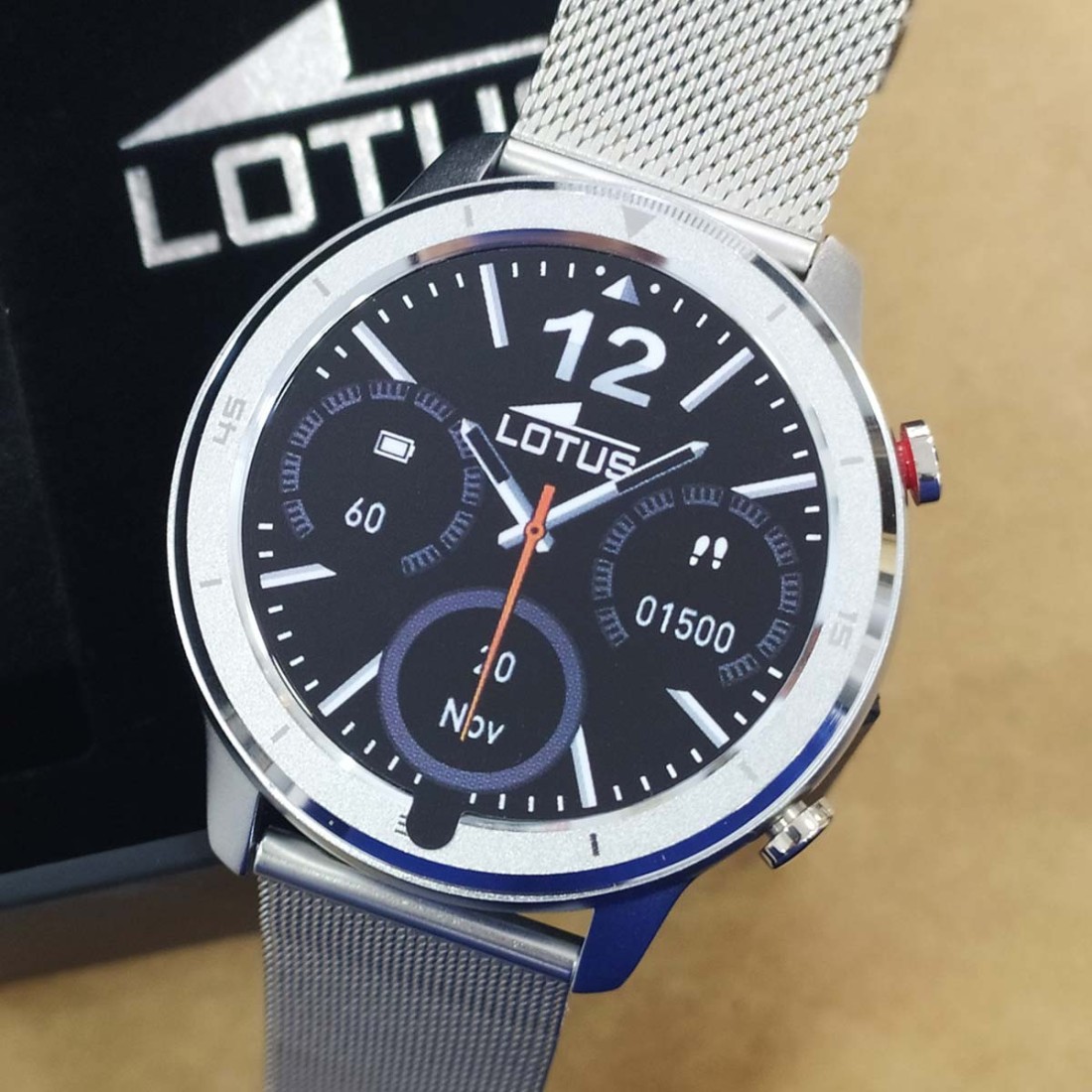 Reloj Lotus hombre Smartime Android-IOS