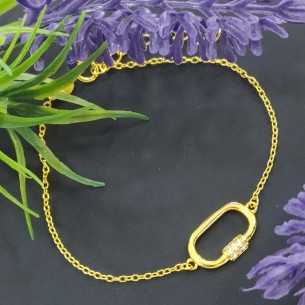 Amagoa Pulsera Óvalo