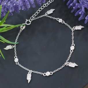 Amagoa Pulsera Rayos Blanco