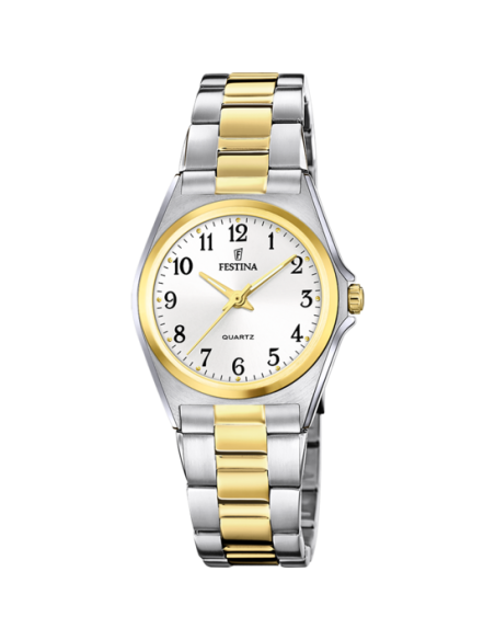 F20556/1 Acero clásico bicolor números completos