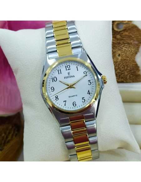 F20556/1 Acero clásico bicolor números completos