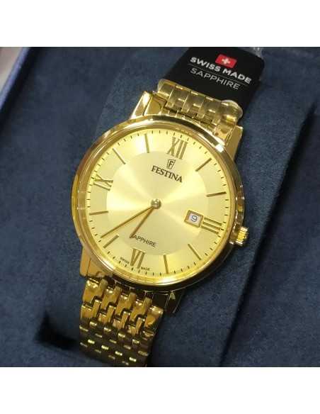 FESTINA SWISS MADE CLASSICS ESF. CHAMPAGNE