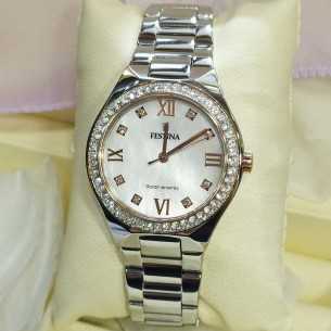 Festina Sra. Esf. Crema Acero Solar Energy